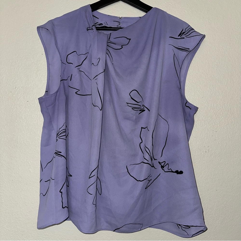 Lavender blouse